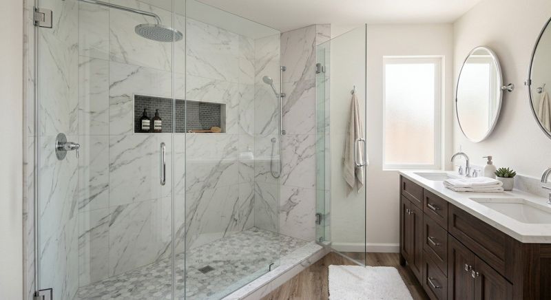 Shower Remodeling detail